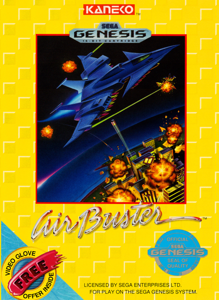 Air Buster Box Art