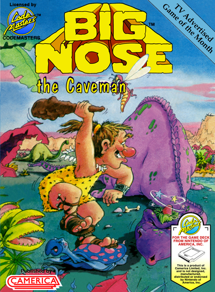 Big Nose the Caveman Box Art