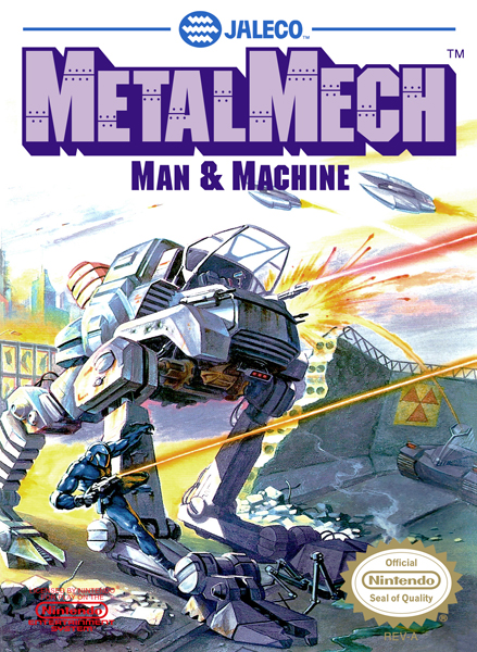 Metal Mech: Man & Machine Box Art