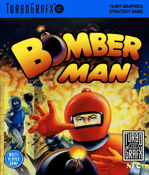 Bomberman (TG-16) Box Art