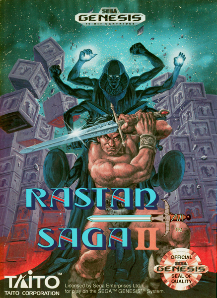 Rastan Saga II Box Art