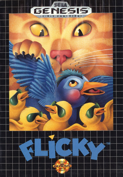 Flicky Box Art