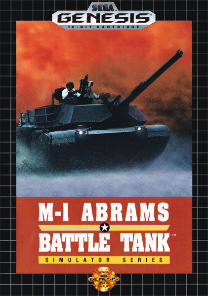 M-1 Abrams Battle Tank Box Art