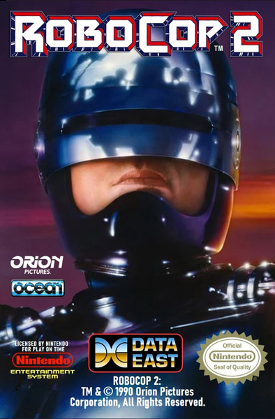 RoboCop 2 Box Art