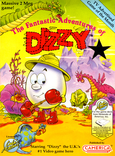 The Fantastic Adventures of Dizzy Box Art
