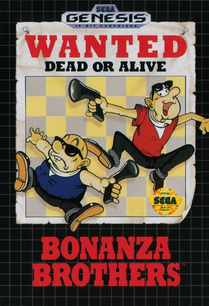Bonanza Brothers Box Art