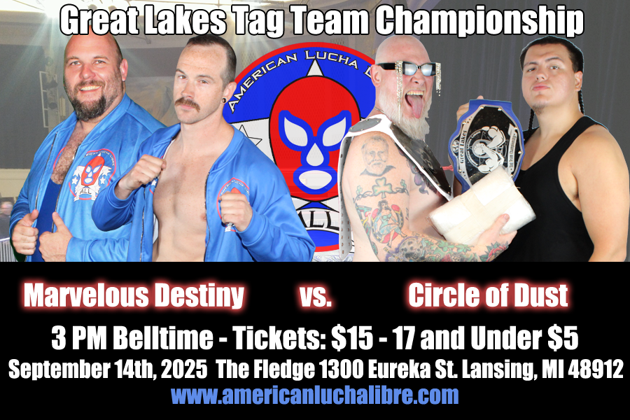Marvelous Destiny vs. Circle of Dust Match Announcement