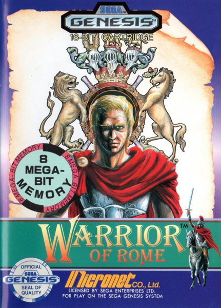 Warrior of Rome Box Art