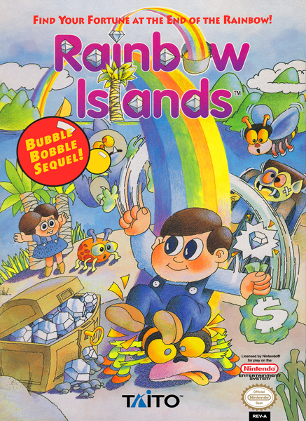 Rainbow Islands Box Art