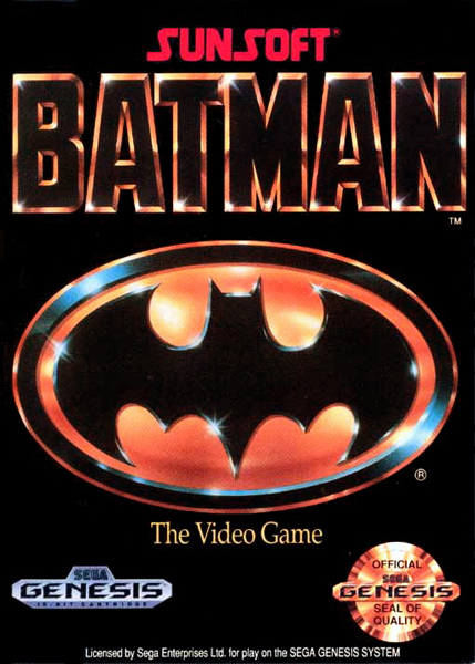 Batman: The Video Game Box Art