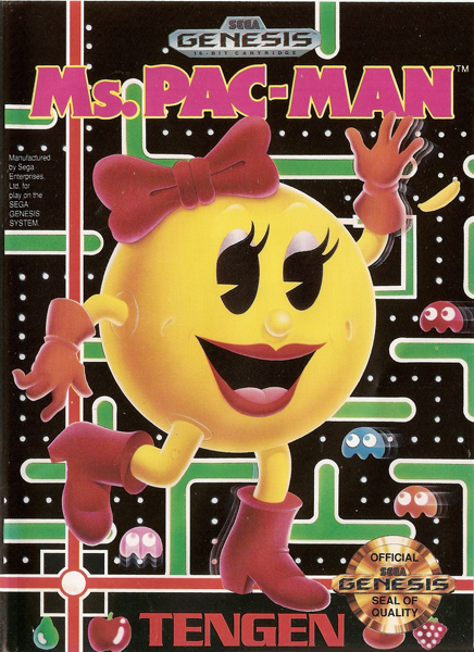 Ms. Pac-Man Box Art