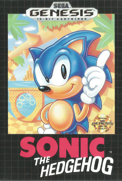 Sonic the Hedgehog Box Art