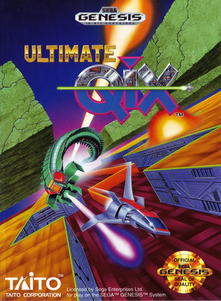 Ultimate Qix Box Art