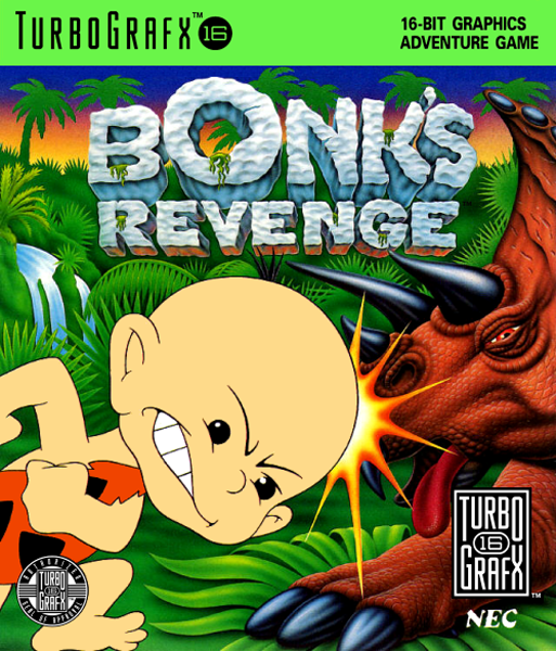 Bonk's Revenge Box Art