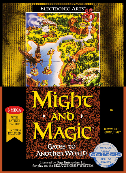 Might and Magic II: Gates to Another World Box Art
