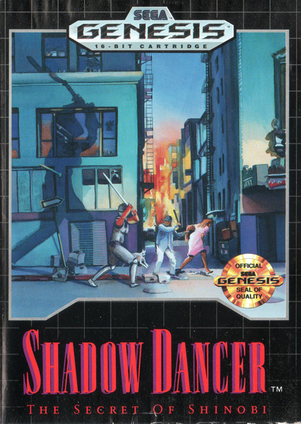 Shadow Dancer: The Secret of Shinobi Box Art