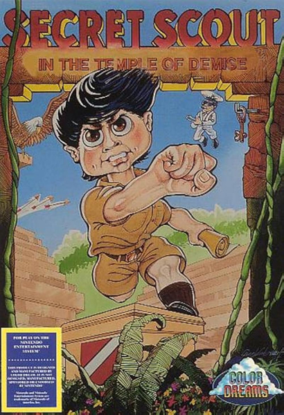 Secret Scout in the Temple of Demise Box Art