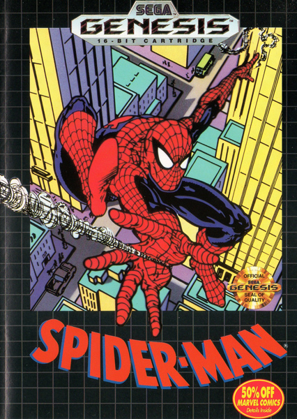 Spider-Man vs. The Kingpin (Genesis) Box Art