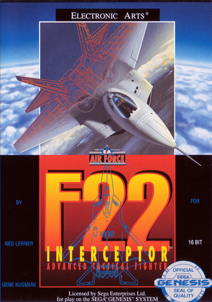 F-22 Interceptor Box Art