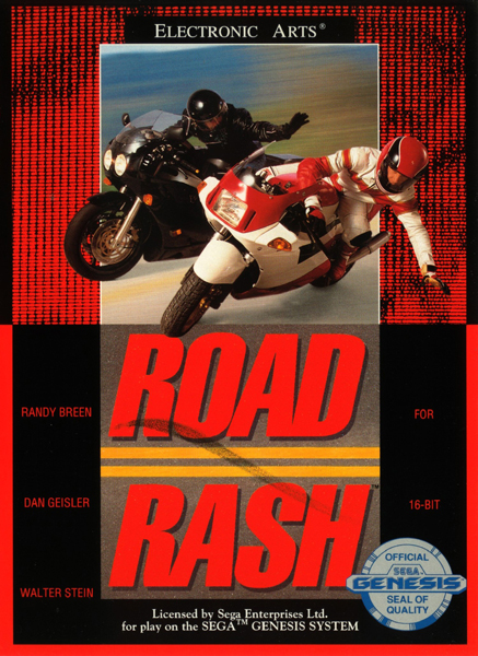 Road Rash Box Art
