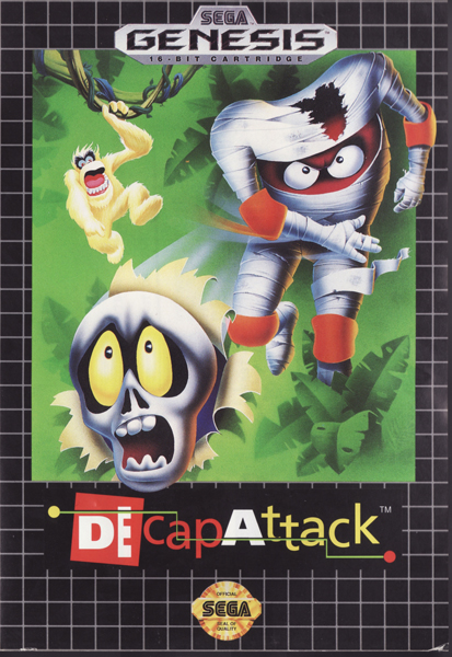 Decap Attack Box Art