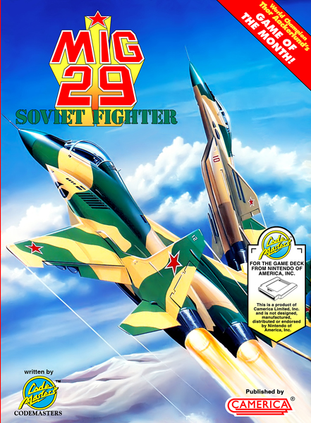 Mig-29 Soviet Fighter Box Art