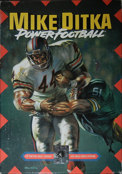 Mike Ditka Power Football Box Art