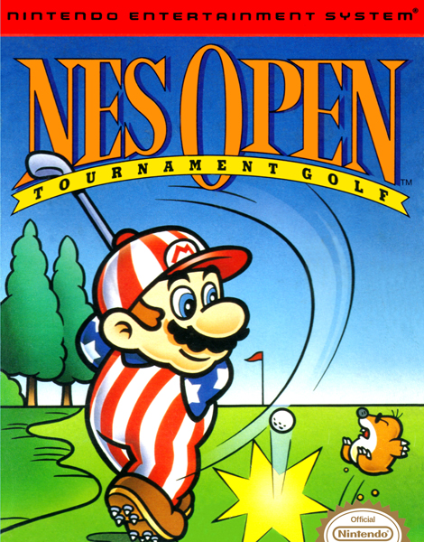 NES Open Tournament Golf Box Art