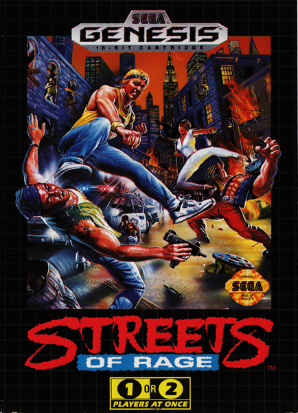 Streets of Rage Box Art