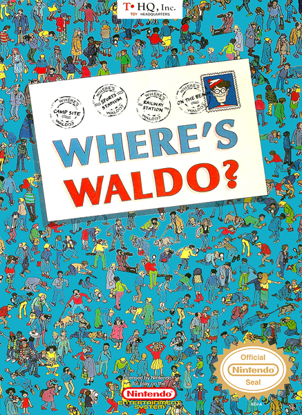 Where's Waldo? Box Art