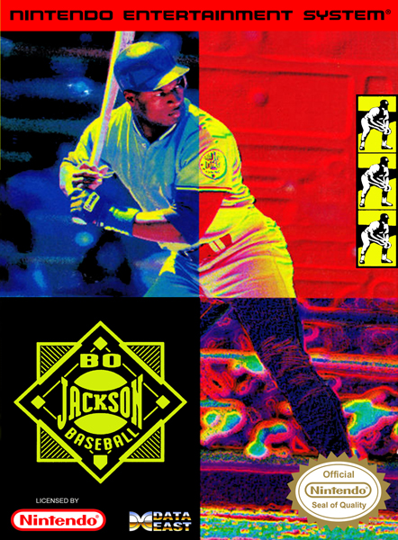 Bo Jackson Baseball Box Art