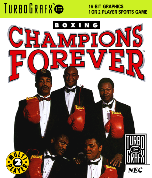 Champions Forever Boxing Box Art