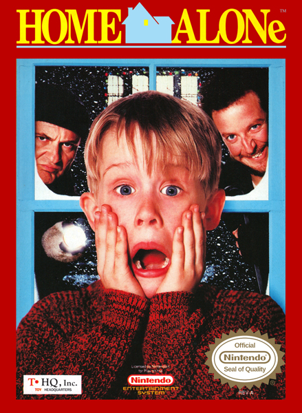 Home Alone (NES) Box Art