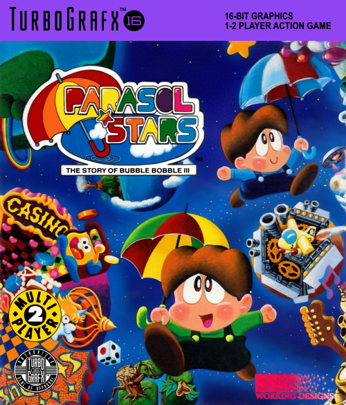 Parasol Stars Box Art